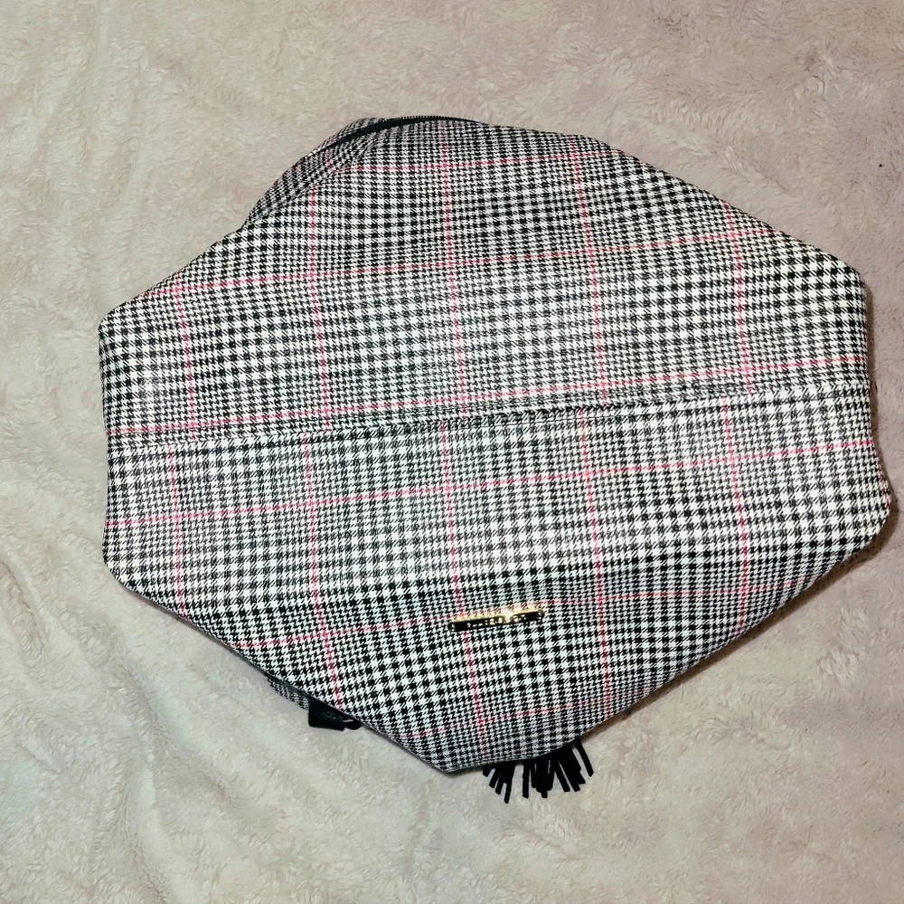 Liz Claiborne Houndstooth Tote Bag - Picture 8 of 9